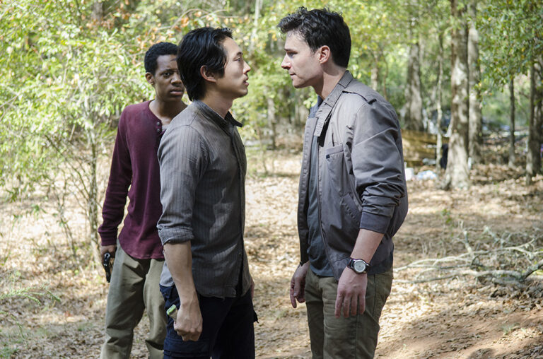 TWD Aiden Monroe and Glenn Rhee
