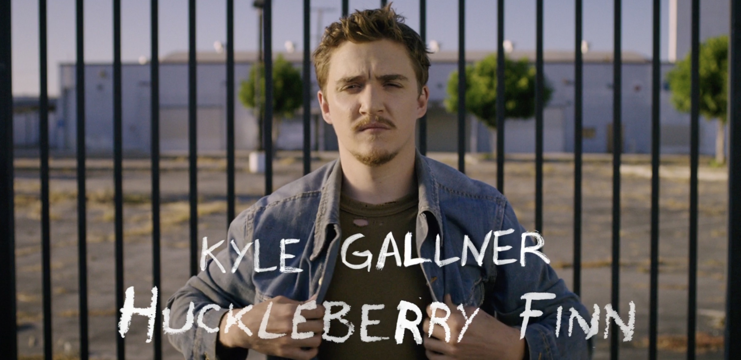 Kyle Gallner as Huckleberry Finn